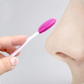 JQ Bristle beauty cleansing brush, nose sebum removal, pore brush / 돌기 미용 클렌징브러시 코피지제거 모공브러쉬