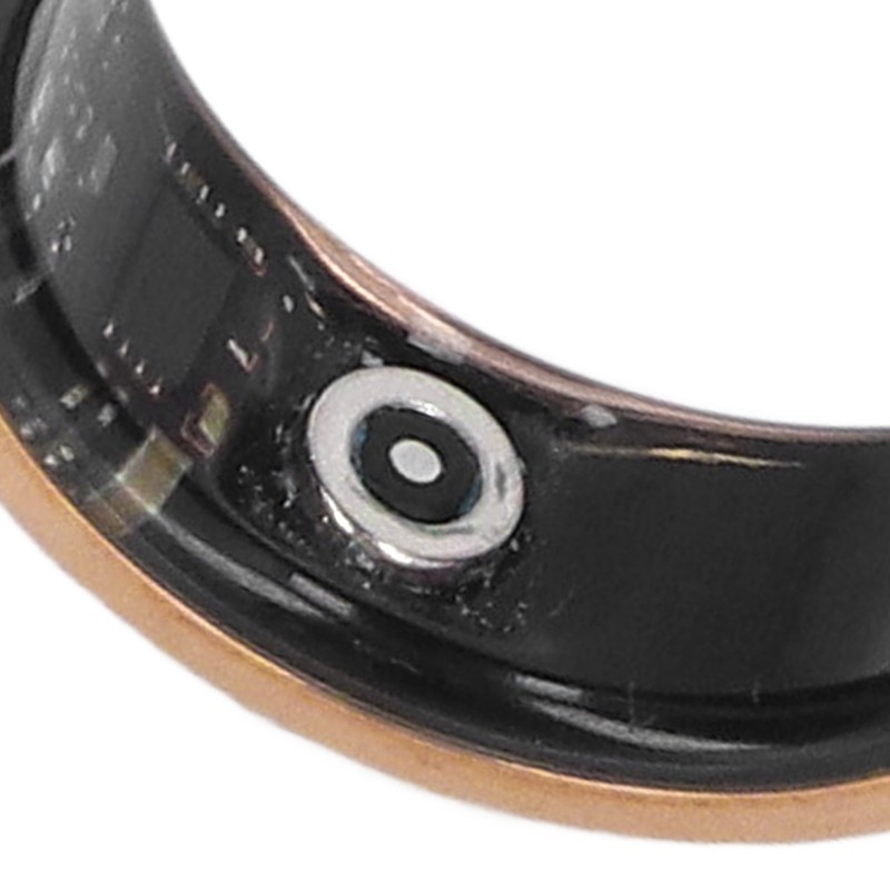 Smart Ring Gold BT Sleep Fitness Tracker IP68 Water Resistant