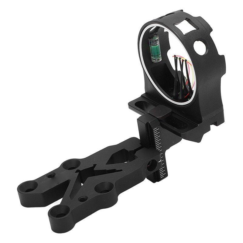 Compound 5 Pin Bow Sight with Adjustable Spirit Level Archery