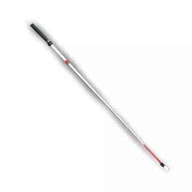 Ambutech Walking Cane: Fiberglass Telescopic Cane 8mm Threaded Ceramic 46" - 52"