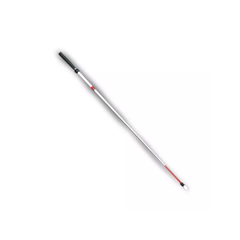 Ambutech Walking Cane: Fiberglass Telescopic Cane 8mm Threaded Ceramic 46"