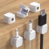 ATARAXIA HOME - Pack of 6 Magnetic Cable Ties for