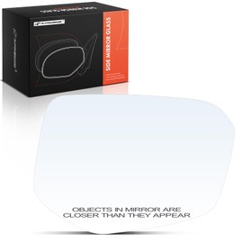 A-Premium Right Passenger Side Non-Heated Mirror Glass with Backing Plate - Compatible with Honda Civic 2016-2021, Insight 2019-2021 - Exterior Side View Convex Mirror