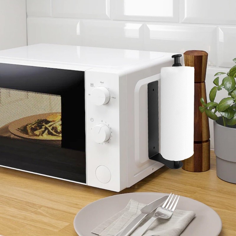 MONEER Magnetic Paper Towel Holder for Frige, One-Hand Operable Paper