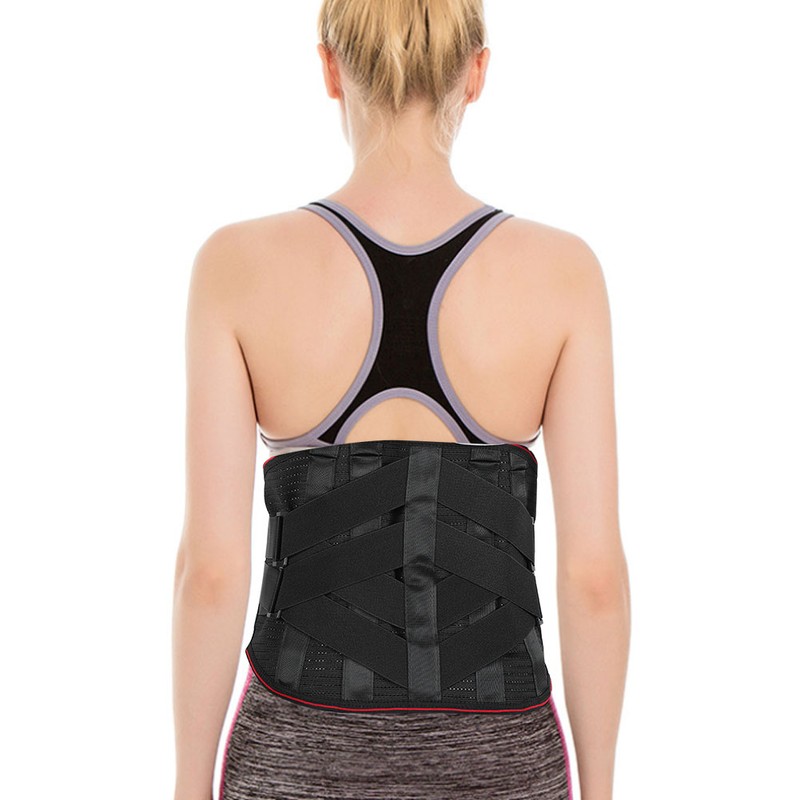 Breathable Waist Belt Lumbar Protection Waist Support Brace for Men