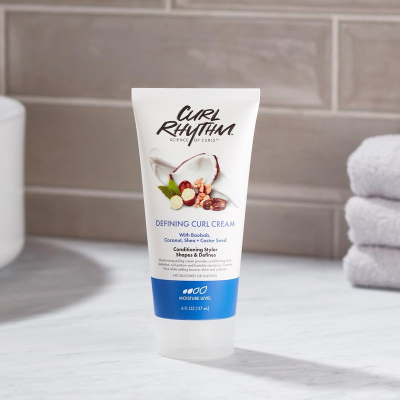 Curl Rhythm Defining Curl Cream - Hair Moisturizer for Curly