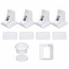 Invisible Magnetic Cabinet Safety Lock with Adhesive Mount & Key