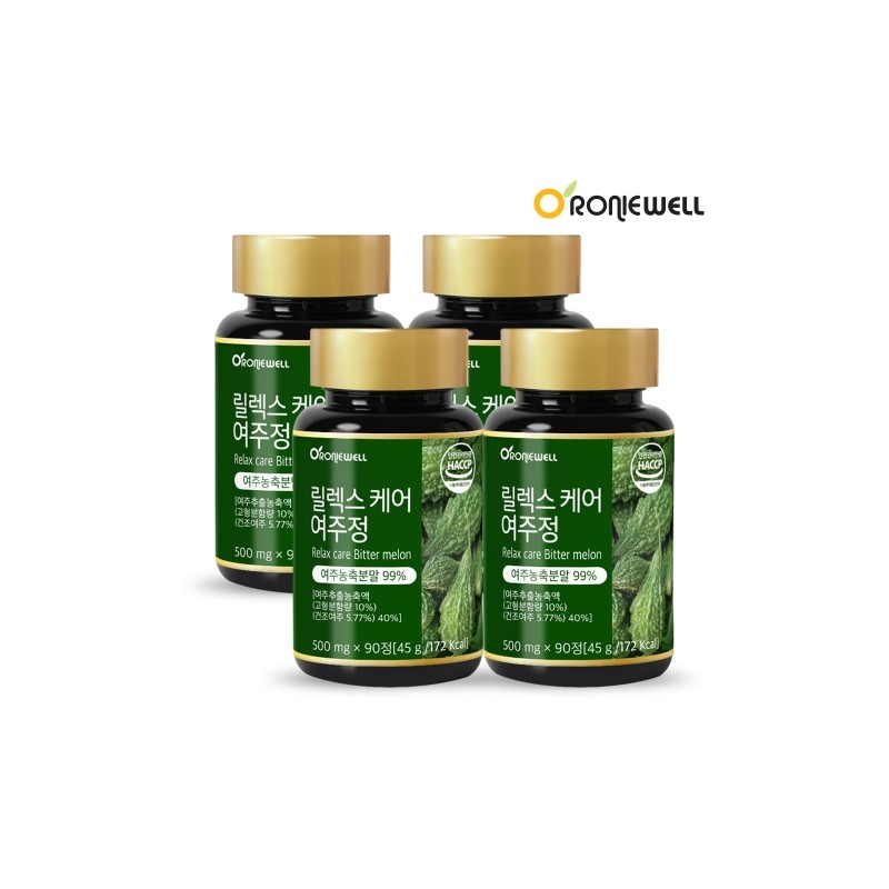 Roniwell Relax Care Bitter Melon Tablets (500mg x 90 Tablets)