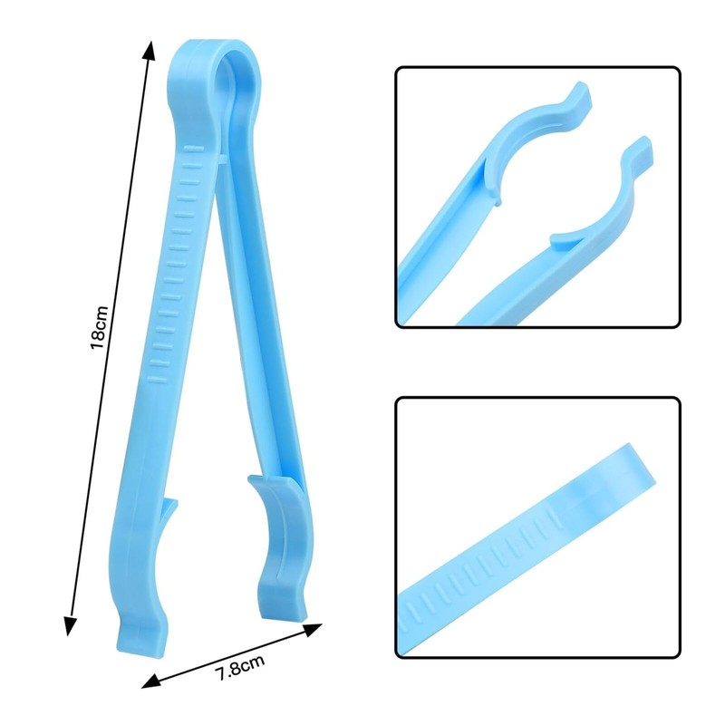 2 Pieces Baby Bottle Tongs, Multifunction Anti-Scalding Bottle Clips, Sterilized