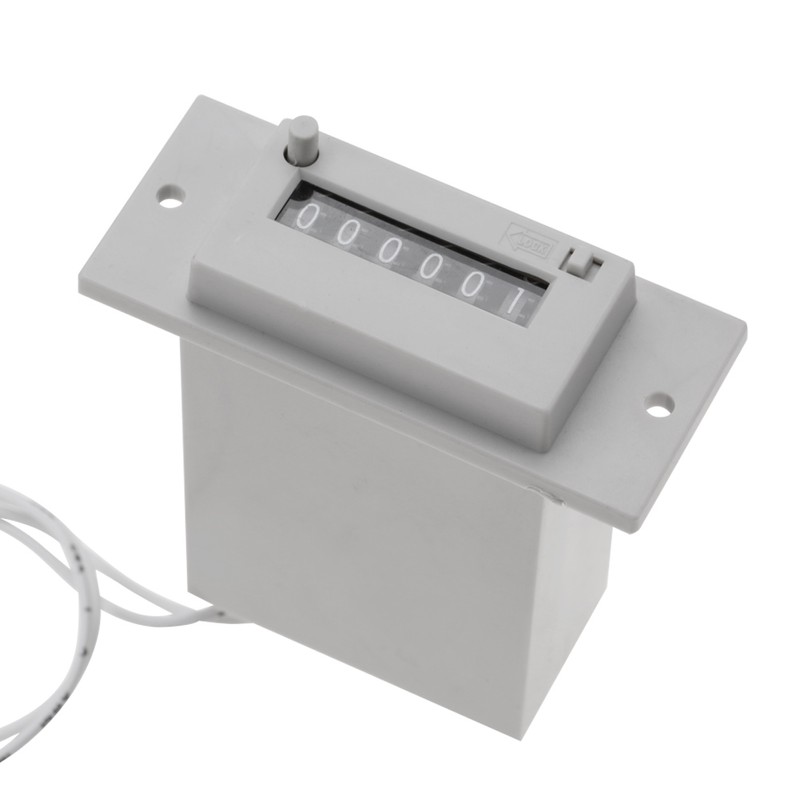 CSK6-YKW 6 Digit Electromagnetic Pulse Counter AC110V / AC220V /