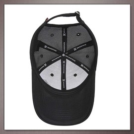 One Limitation CPA117 Cap, Hat, One Point Logo, Mesh, Summer, UV Protection, Men's, Women's, Black