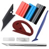 YFFSFDC Car Wrapping Film Pasting Tool Set Squeegee Spatula Felt