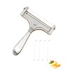 Stainless Steel Wire Cheese Slicer, Adjustable Thickness Handheld Cheese Cutter