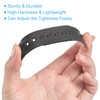 sourcing map 12 Pairs Snapback Strap Cover, 7 Holes Plastic