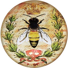 World Buyers Nature Under Glass Paperweights (Queen Bee)