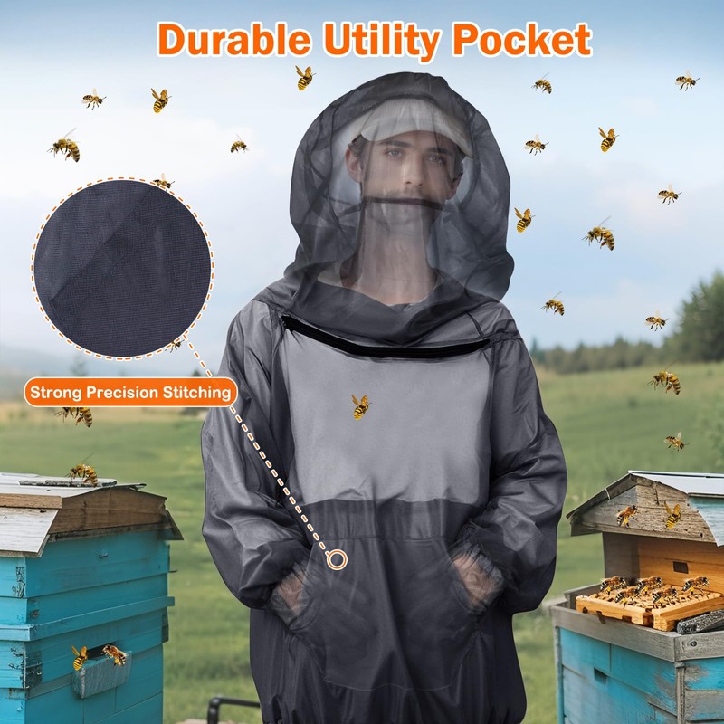 RoamRider Mosquito Suit - Full Body Bug Jacket, Pants, Gloves