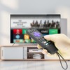 TOKERSE Remote Cover for Roku - Silicone Case Compatible with