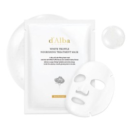 d'Alba White Truffle Nourishing Treatment Mask Pack, 1 Box (Pack of 5), Moisturizing Care, Mask Sheet, Moisturizing Care
