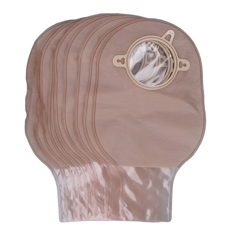 Colostomy Bag Nonwoven ABS Leak Proof Portable Ostomy Pouch for