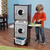 KidKraft Laundry Playset Children's Pretend Wooden Stacking Washer and Dryer