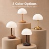 Dawnwake Table Lamp Cordless Lamp,Rechargeble Battery Operated Lamp