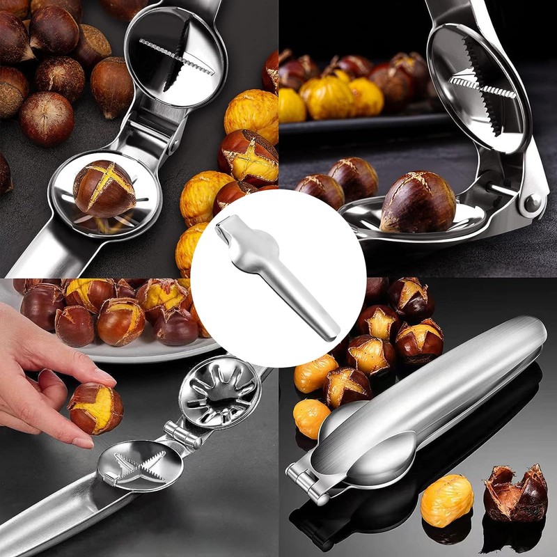 SFSSHUI Chestnut Clip, Chestnut Cutter, Chestnut Tongs Nutcracker, Chestnut Opener
