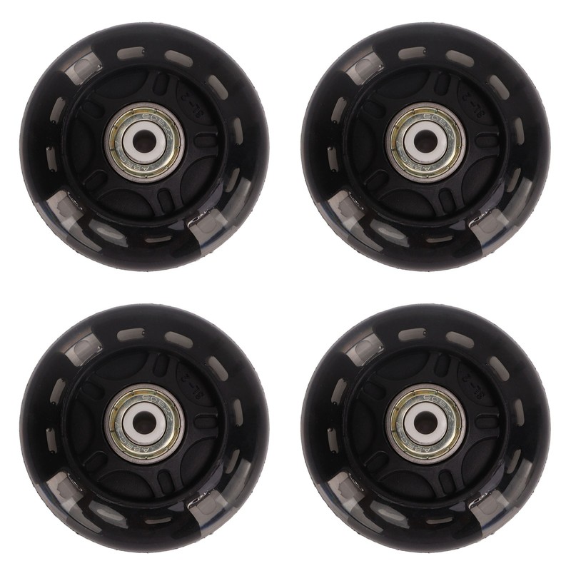 4 PCS Inline Skate Flash Wheel Roller Skate PU Wheels