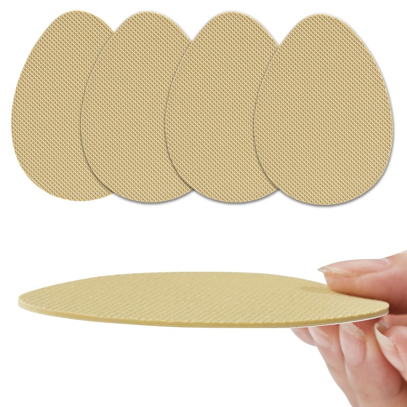 Ashoesert Anti-Slip Shoe Grips, Non-Slip Shoe Grips, Yellow - 3