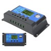 Solar Panel Controller LCD Display Battery Charge Control Dual USB