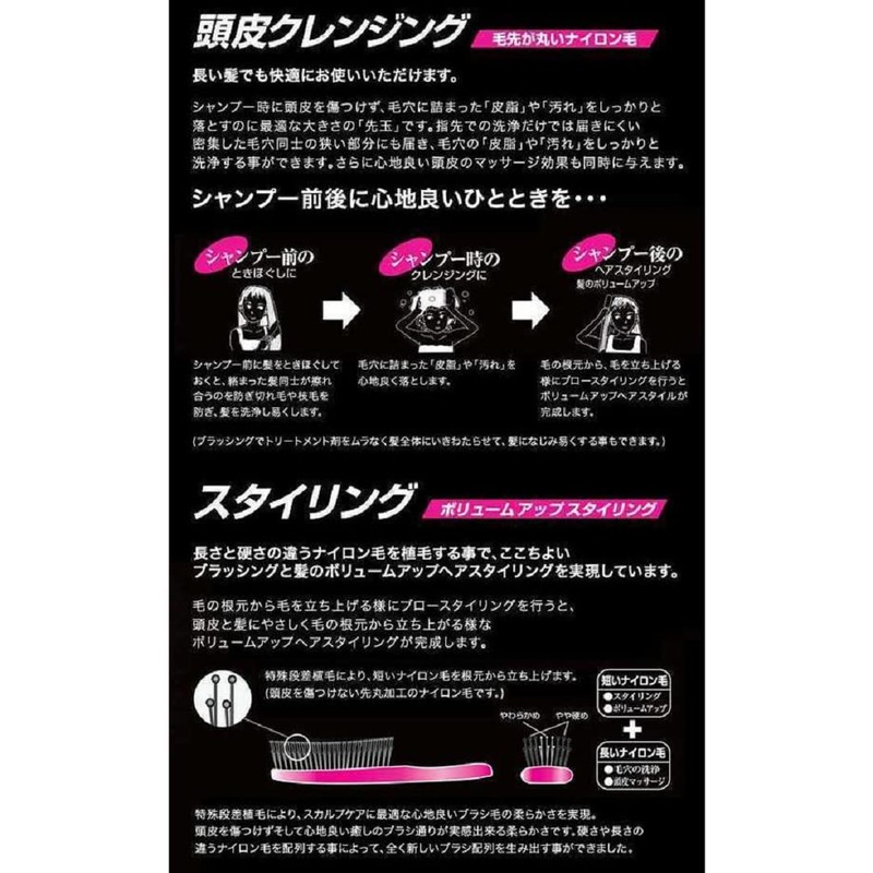 Ikemoto Edition Child Hair Brush Ikemoto eizingukeasukarupuburasi tc1300