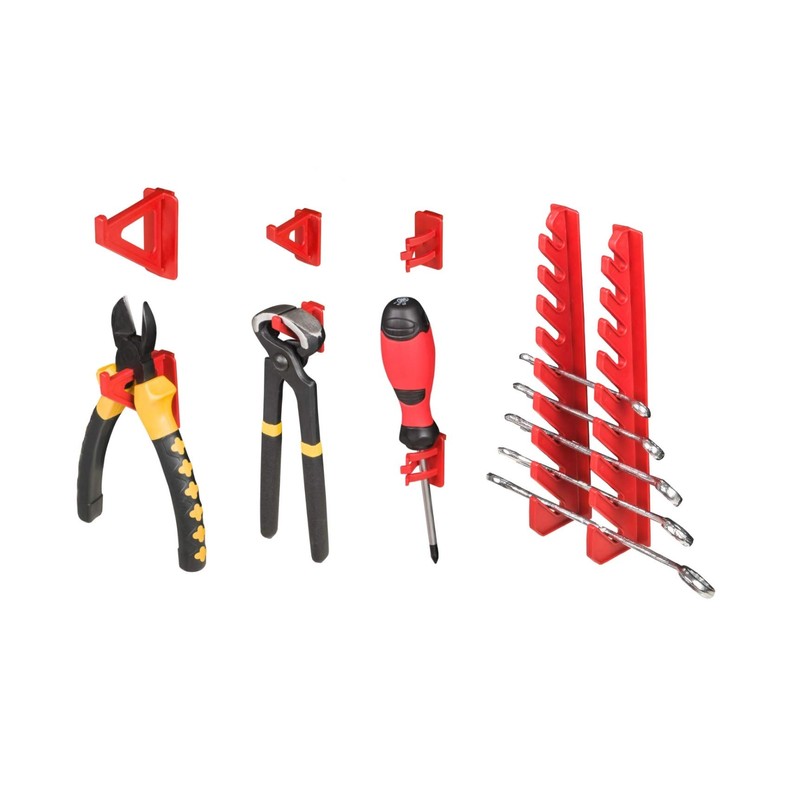 Tool Wall with Stacking Boxes - 772 x 780 mm