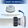 Above Ground pool Return Fitting SP1023 with Locknut and Gasket