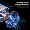 Wireless Handheld Car Vacuum Cleaner 90 Degrees Foldable Portable Vacuum