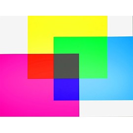 Rainbow Symphony Color Filters - Color Filter Set Consists of six 8" X 10" Sheets - Includes Bonus Sheet of 13,500 Line/Inch Diffraction Grating