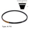 sourcing map A-740 V-belt drive belt, 740 mm, inside 13
