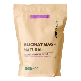 💪🌿 VitalBotanics Glicinato de Magnesio en Polvo + Colágeno Hidrolizado | 600g (60 Porciones) | Orgánico, Keto & Gluten Free | Sabor Natural