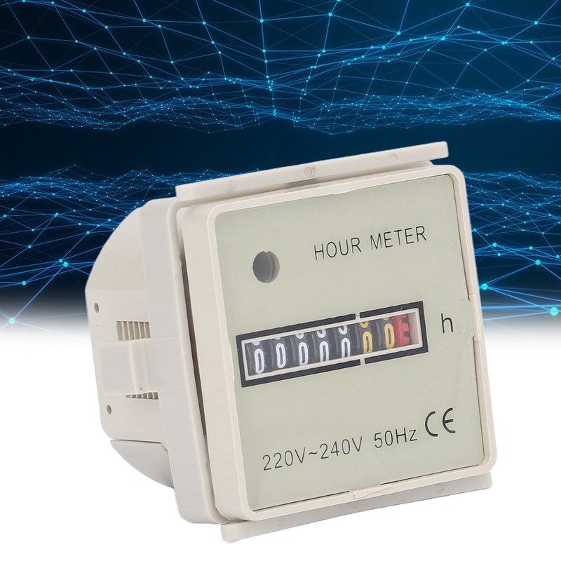 BERM Hour Meter Industrial Timer High Accuracy Electric Time Counter