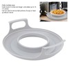 Microwave Cool Plate Spill Proof Microwave Bowl Carrying Tray with