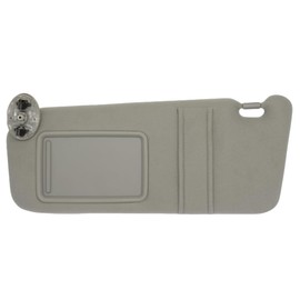 Complete Left & Right Side Sun Visor Set (Without Light) for Toyota Camry 2007-2011 (Gray, Driver Left Side)