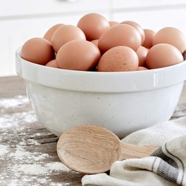 Casafina, Fattoria collection, Stoneware Bakeware, Mixing bowl, white, 7''