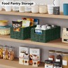 Vagusicc Wicker Storage Basket, Set of 2 Hand-Woven Paper Rope