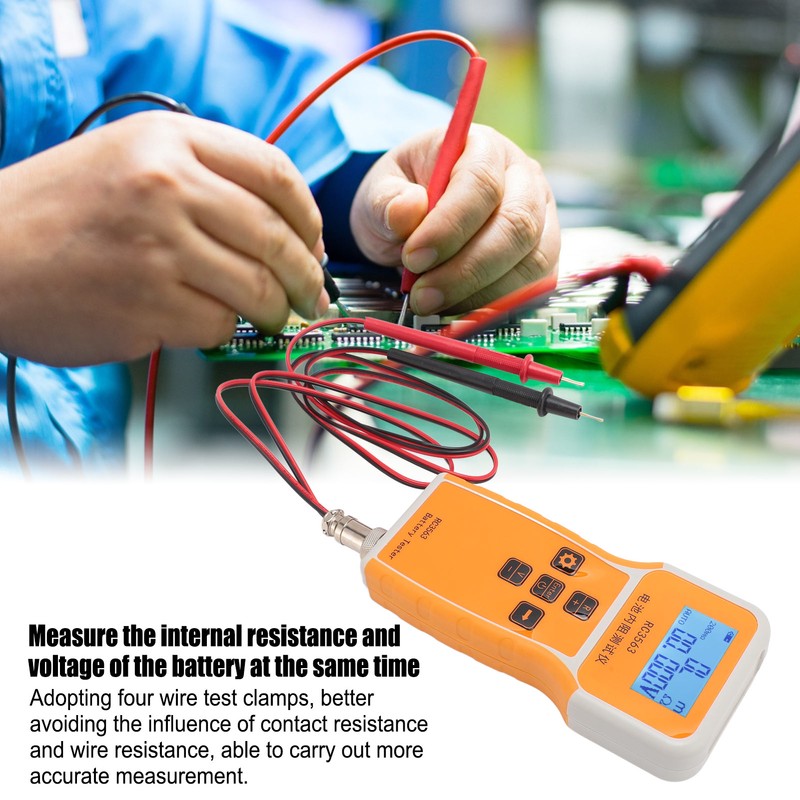 RC3563 Battery Tester High Accuracy Handheld Battery Internal Resistance Tester
