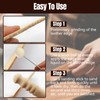 Leather Edge Sealer, Leather Burnishing Gum Smooth and Glossy Edge