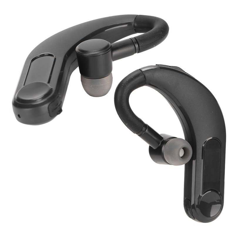 Wireless Headphones Noise Canceling Bluetooth Earpiece with Ear Hook for
