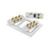 AV Wall Plate HDMI & 7.1 Speaker Cable Wall Plate