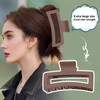 3 PCS Hair Clips for Women, Large Claw Clips, Plastic