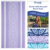 Delilah Home Drytek High Performance Beach Towel, Made from 100%