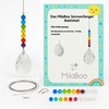 MilaBoo® Sonnenfänger Kristall Bastelset – DIY Suncatcher 6er Set oder