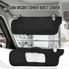 EATAKWARD 1Pair Black Car Sun Visor Cover, Replacement for Ford