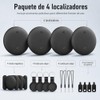 RVFRGRD Paquete de 4 Rastreador GPS Tracker,Localizadores GPS Compatible con